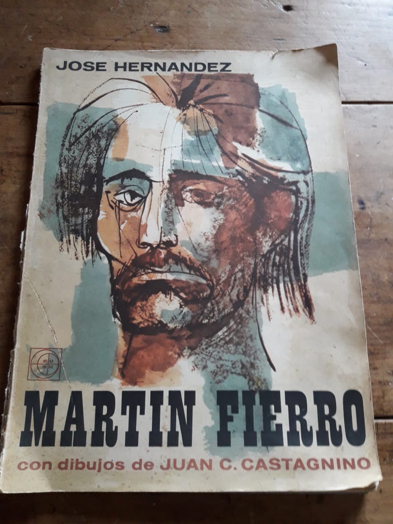 Portada de una edición especial de 1962 del Martín Fierro. Dibujo realizado por el artista Juan Castagnino.