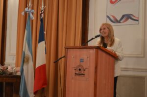 María Cecilia Robledo - Directora de la Alianza Francesa. (Foto. Anahí Calcagni) 